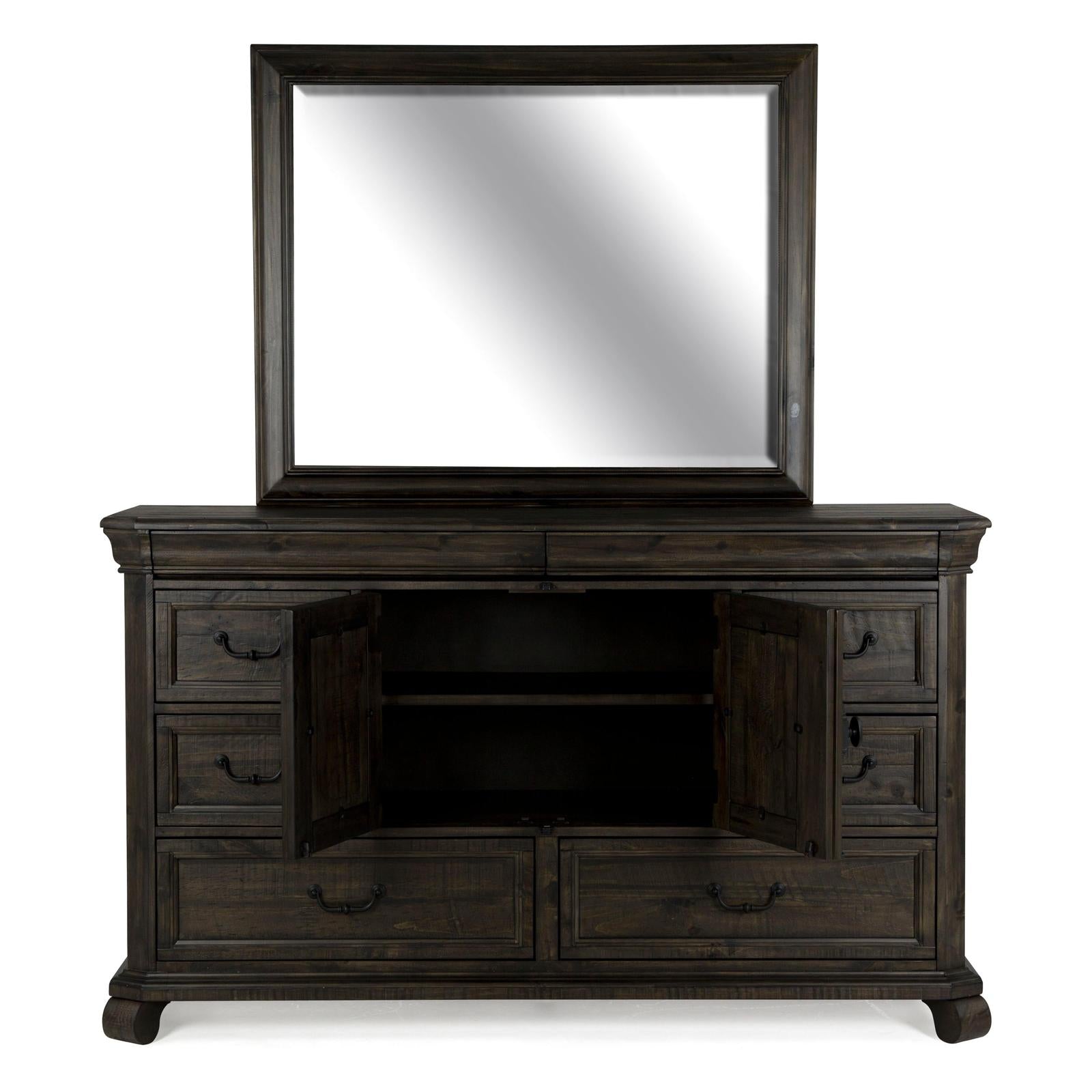 Magnussen Home Bellamy Peppercorn Drawer Dresser