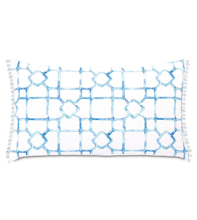 Eastern Accents Castaway Lattice Decorative Pillow