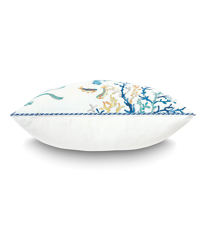 Eastern Accents Castaway Coral Reef Decorative Pillow