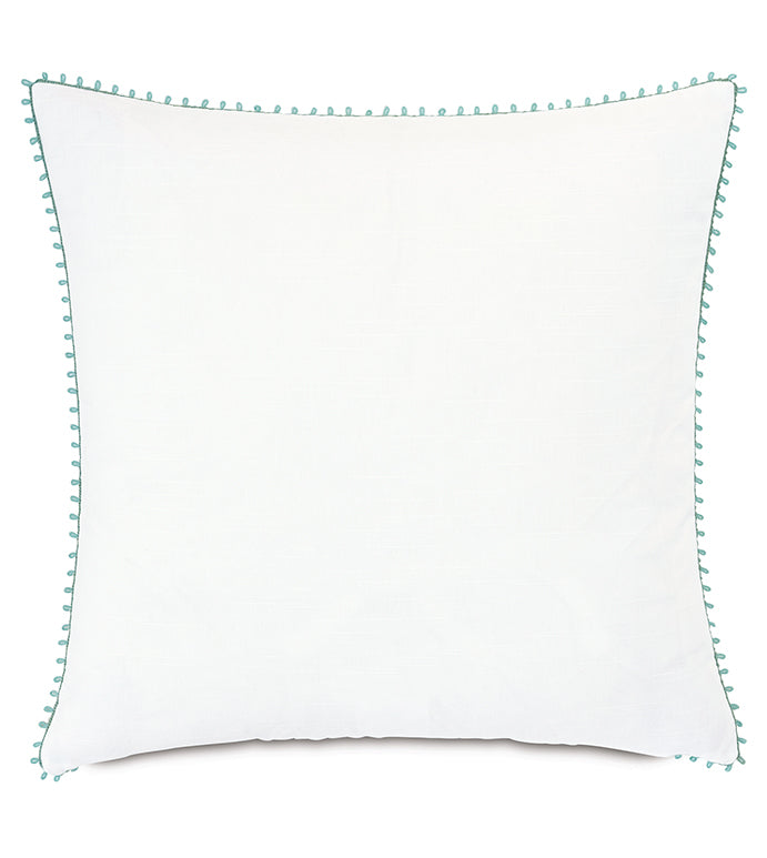 Eastern Accents Castaway Loop Trim Decorative Pillow