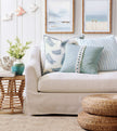 Eastern Accents Castaway Seersucker Decorative Pillow