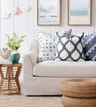 Eastern Accents Castaway Diagonal Trim Decorative Pillow