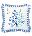 Eastern Accents Castaway Handpainted Decorative Pillow