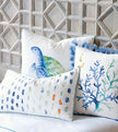 Eastern Accents Castaway Handpainted Decorative Pillow