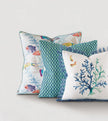 Eastern Accents Castaway Handpainted Decorative Pillow