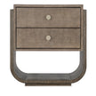 Hooker Furniture Modern Mood Two Drawer Nightstand - Round Shape