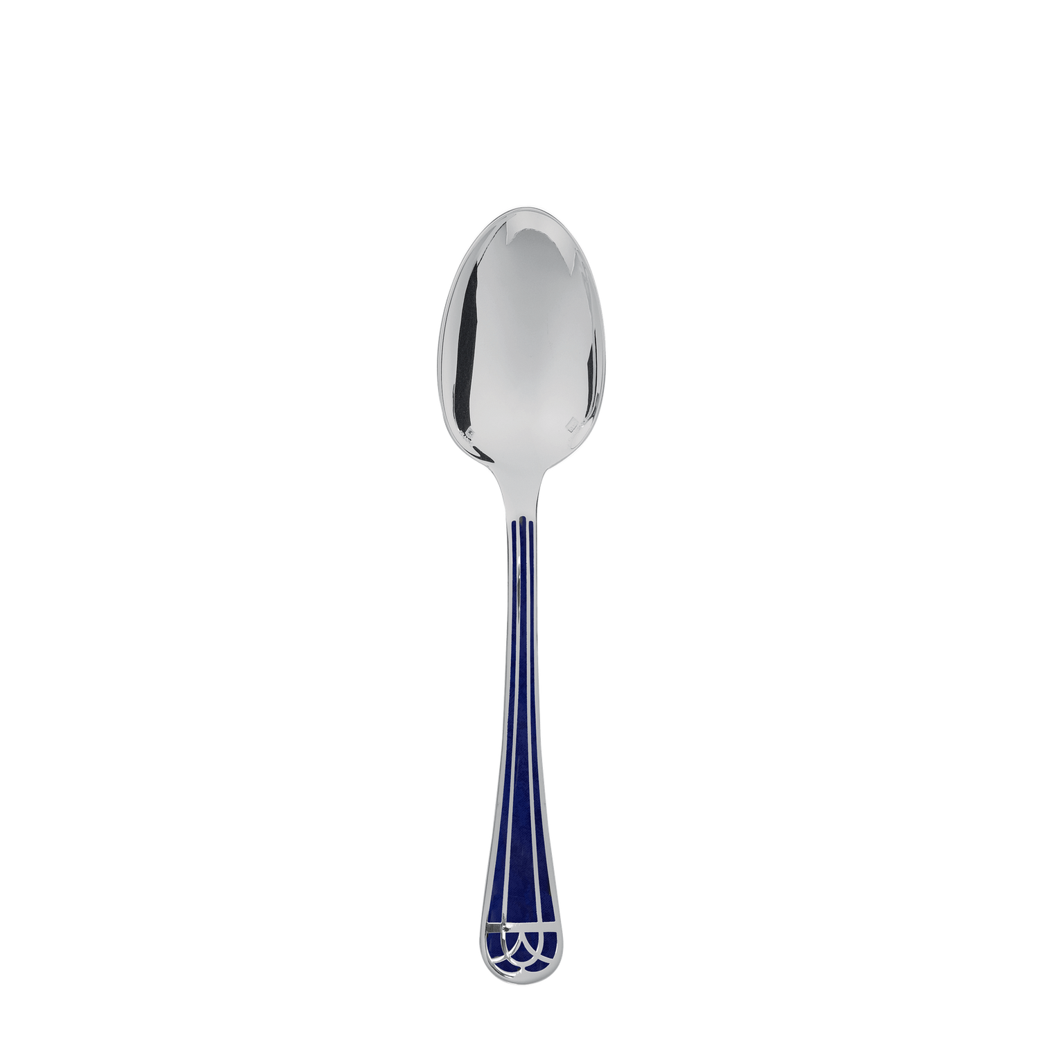 Christofle Talisman Silver Plated Standard Tablespoon Blue