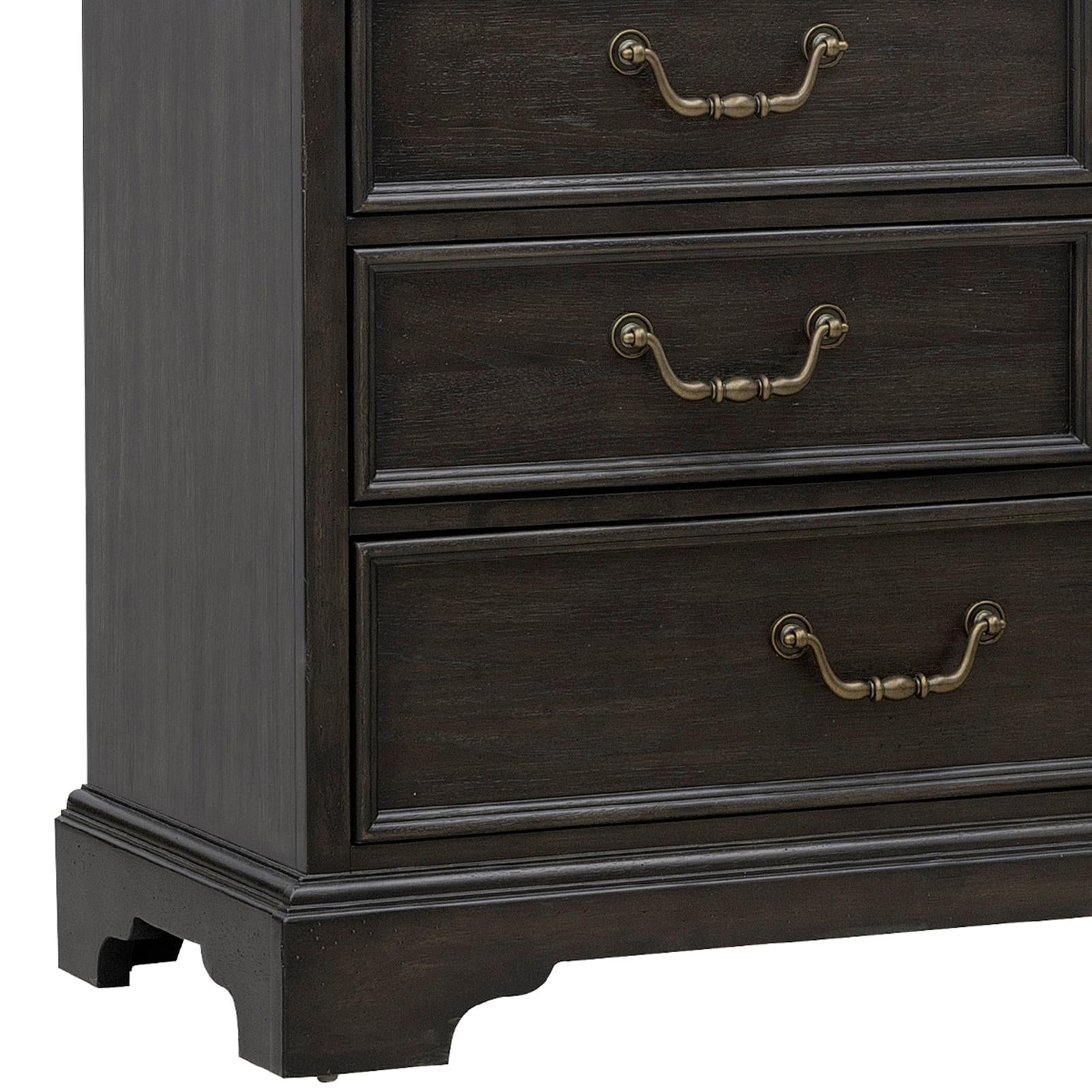 Pulaski Furniture Hickory Creek Brown Velvet 10 Drawer Dresser