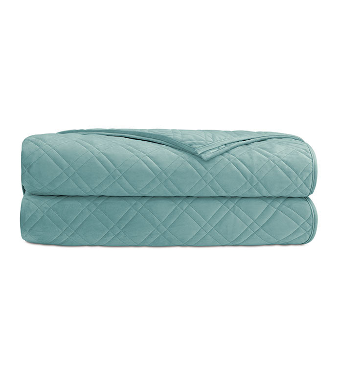 Eastern Accents Grenada Velvet Coverlet