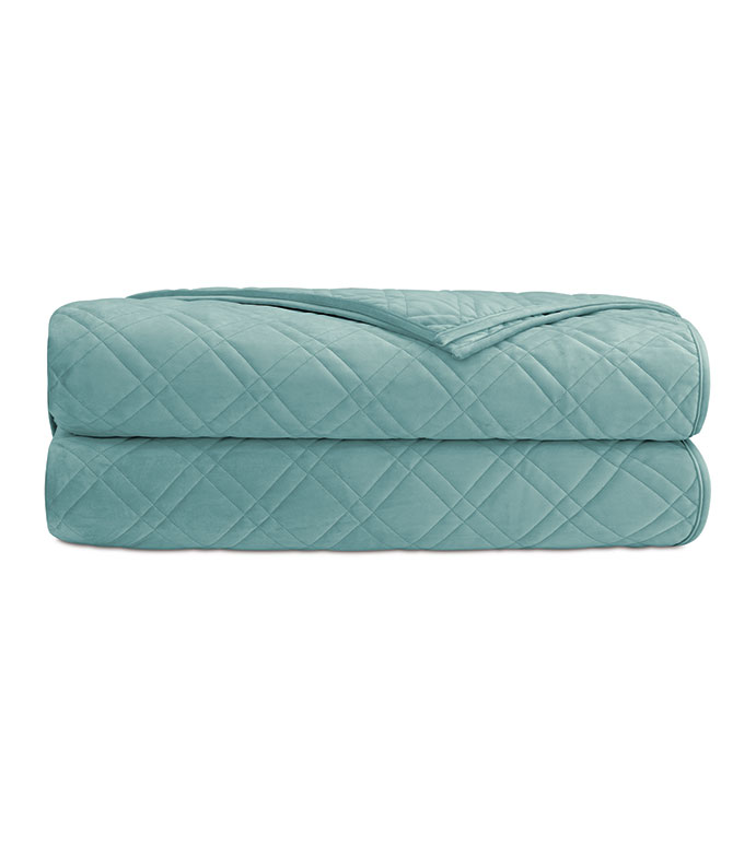 Eastern Accents Grenada Velvet Coverlet