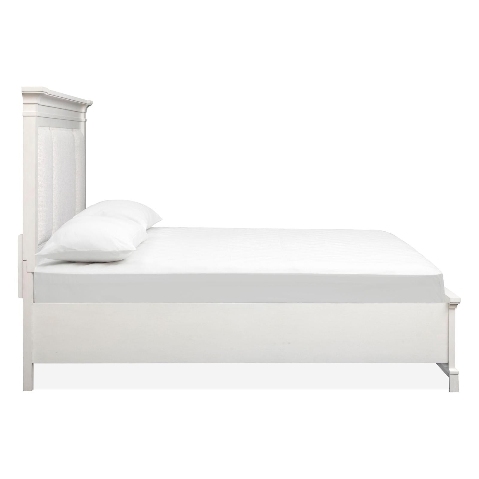 Magnussen Home Kingston Whisper White & Cerused Nutmeg Bed