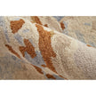 Feizy Everley 8644F Modern Abstract in Ivory/Blue/Brown