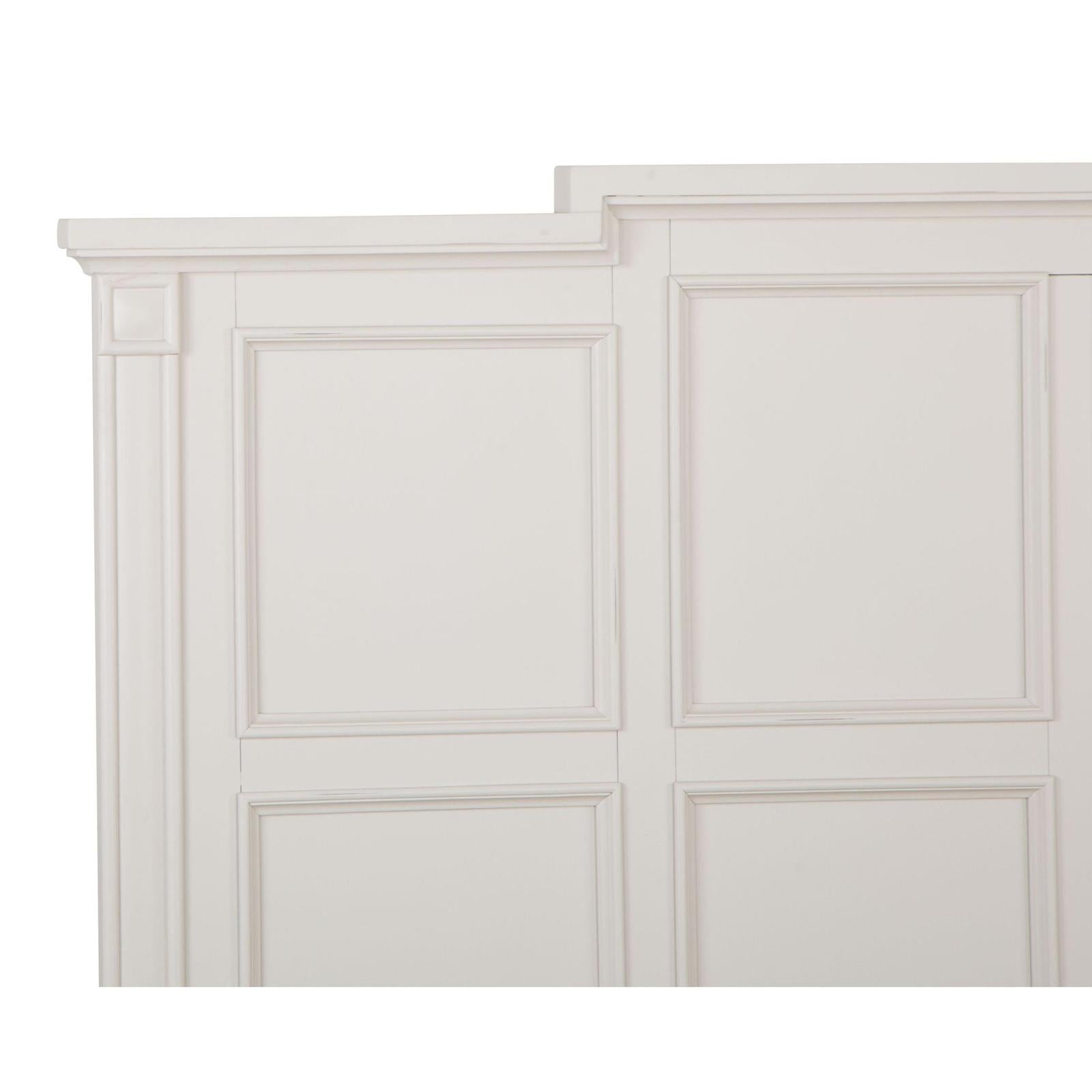 Magnussen Home Willowbrook Egg Shell White Bed