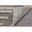 Feizy Richmond 39R4F Modern Abstract Rug in Ivory/Gray/Blue
