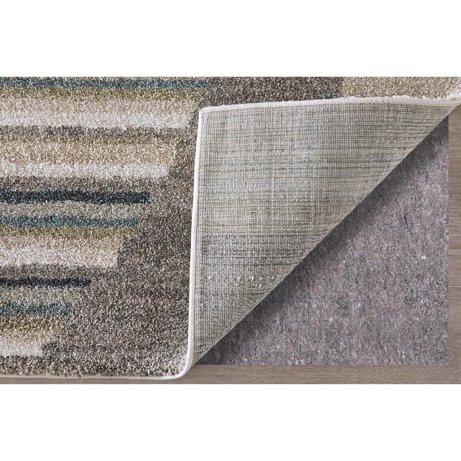 Feizy Richmond 39R4F Modern Abstract Rug in Ivory/Gray/Blue