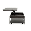 Magnussen Home Spencer Dark Briarsmoke Lift Top Storage Cocktail Table With Casters