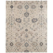 Feizy Springfield 8A48F Transitional Floral & Botanical Rug in Ivory/Tan/Gray