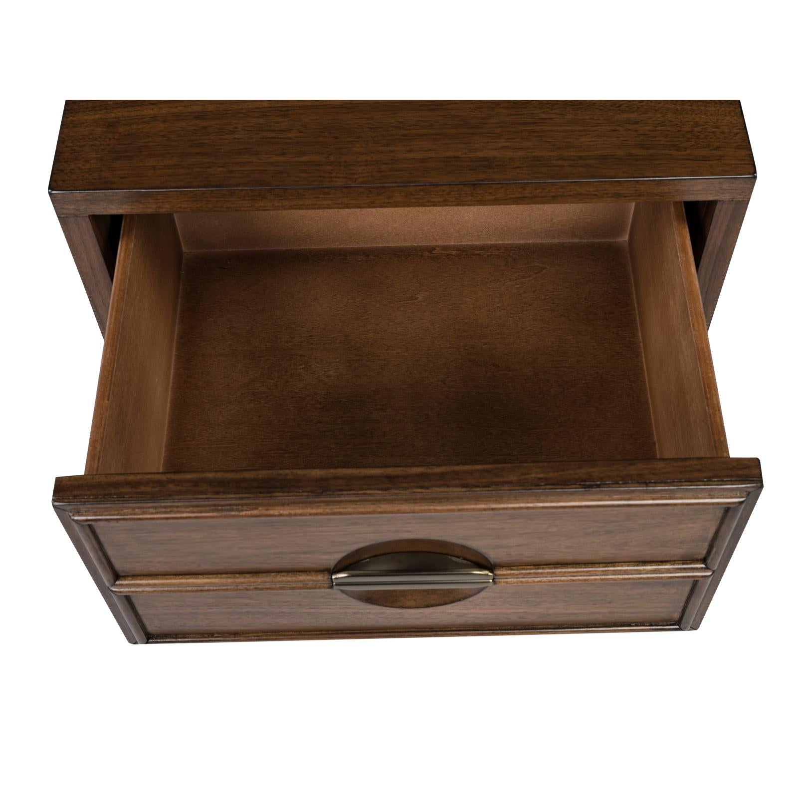 Magnussen Home Selena Brown Open Nightstand