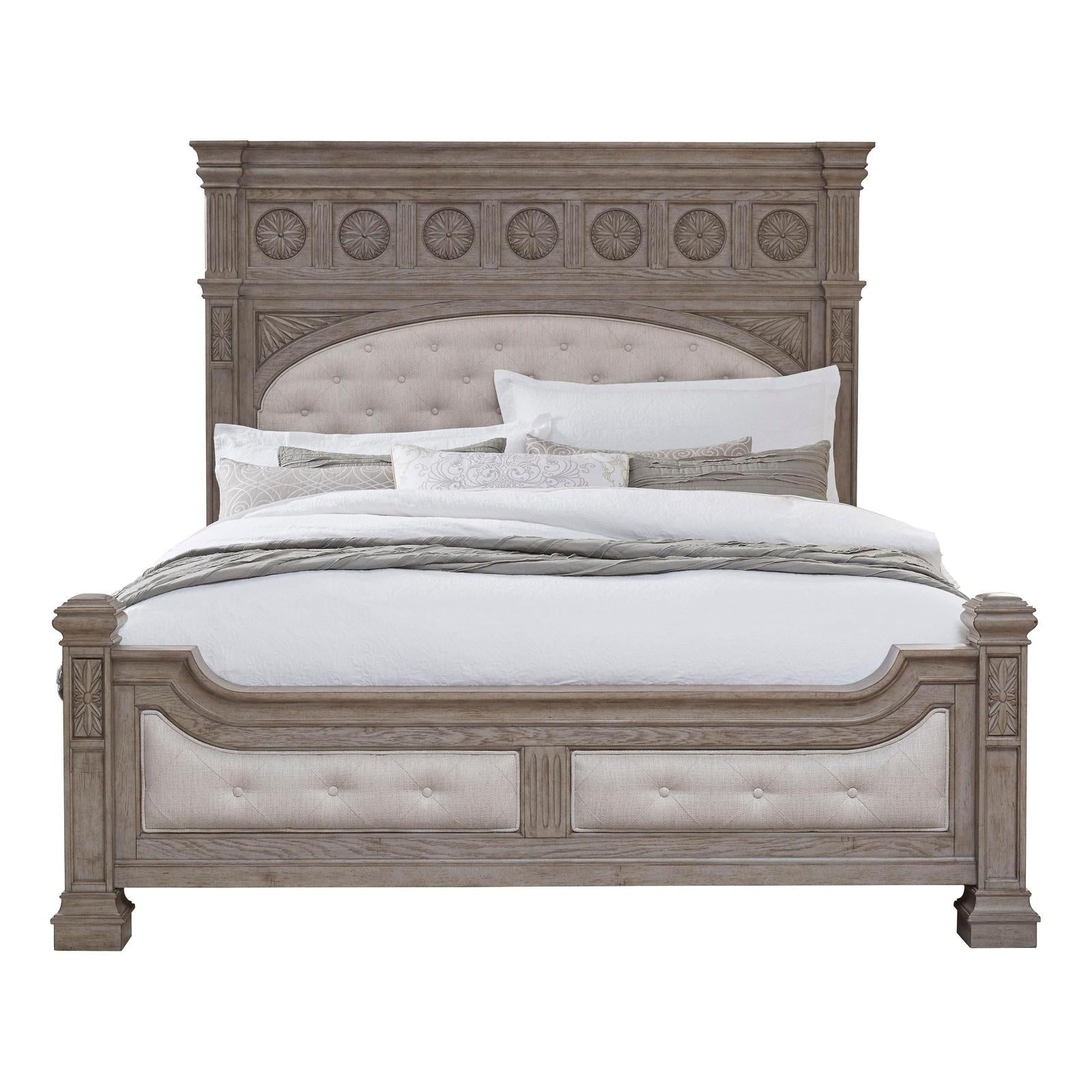 Pulaski Furniture Kingsbury French Gray Panel Bed