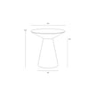 Sunpan Carmel End Table