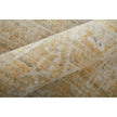 Feizy Eastfield 69FPF Modern Abstract Rug in Yellow/Ivory/Gold