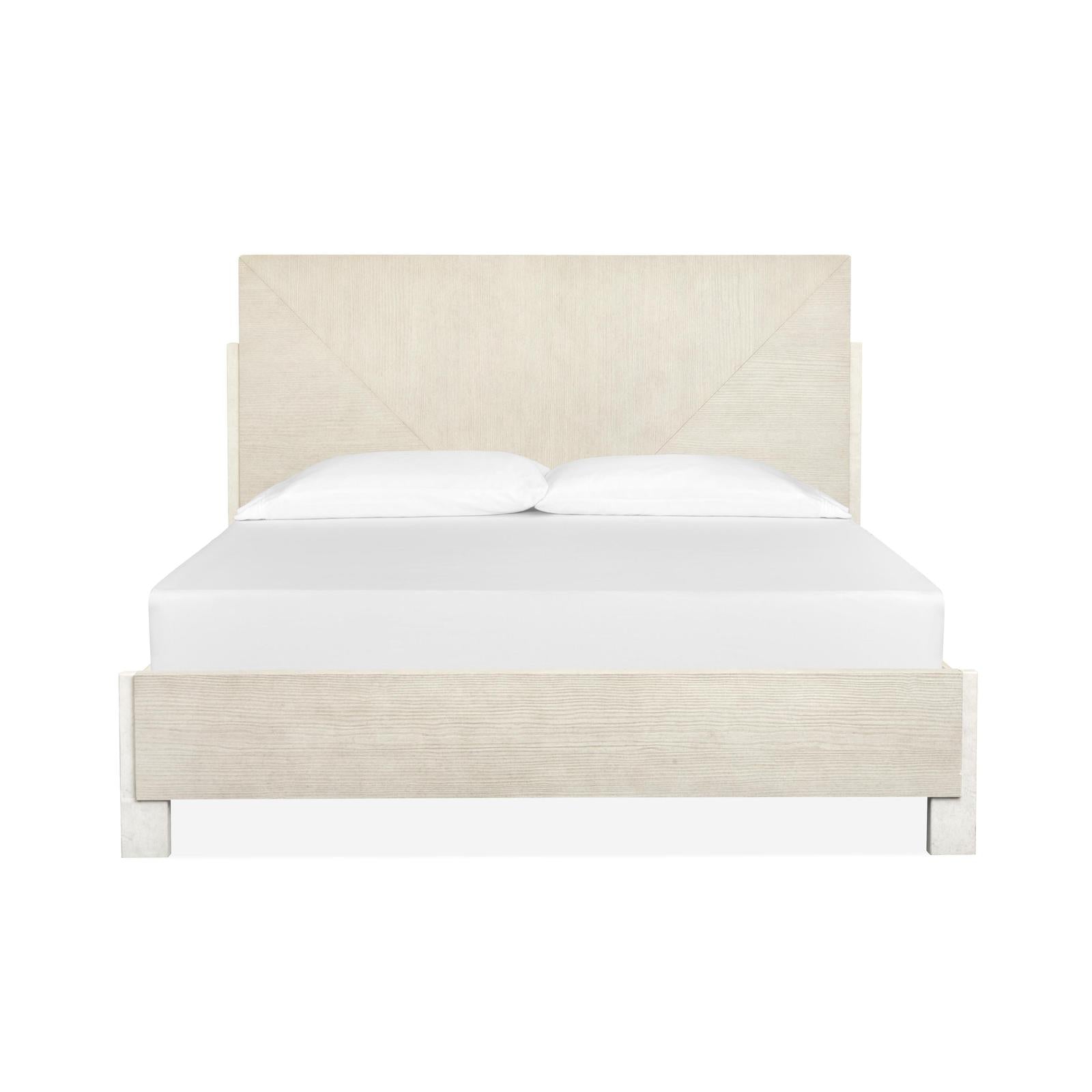 Magnussen Home Lorelei Misty Cloud Panel Bed
