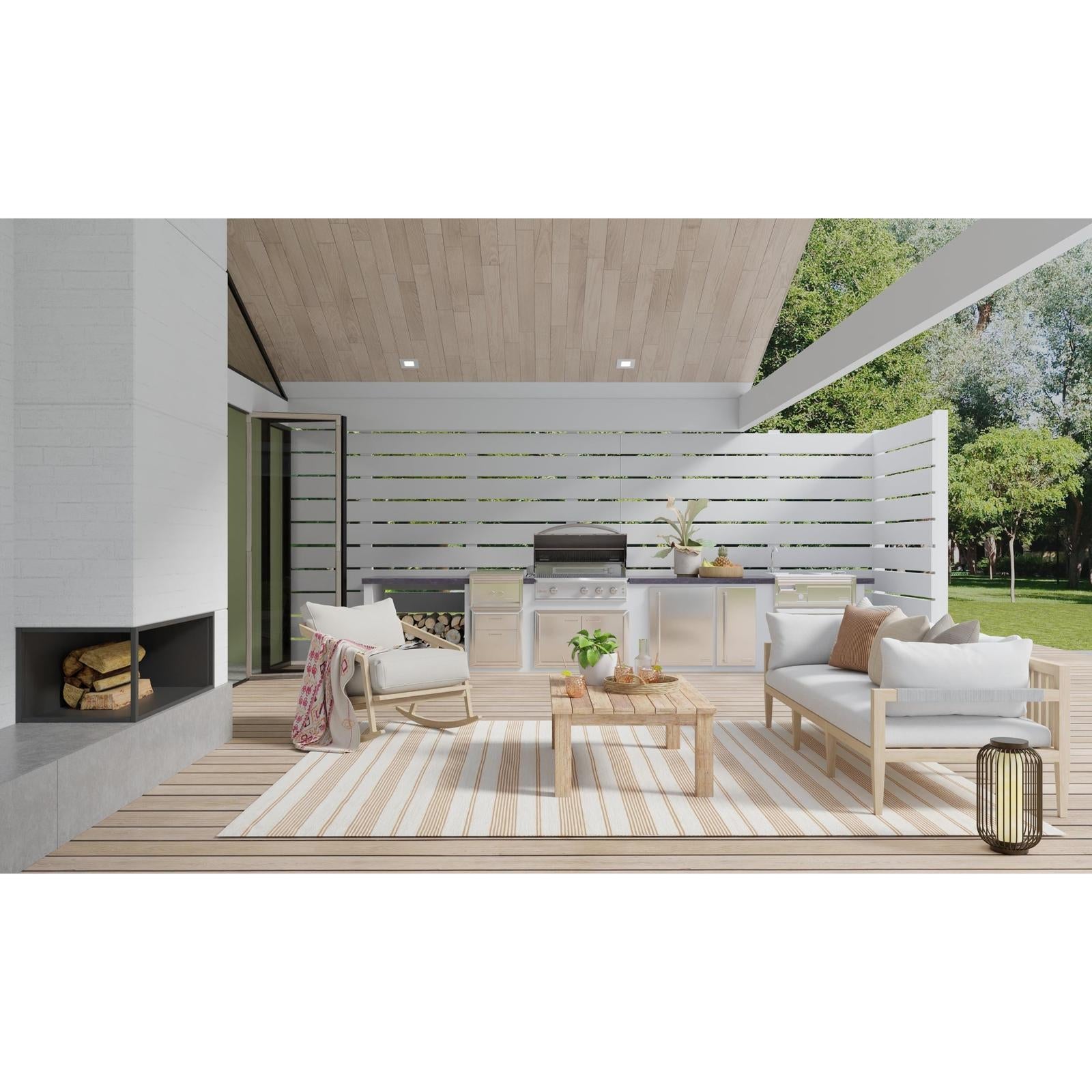 Feizy Duprine 0560F Transitional Stripes Rug