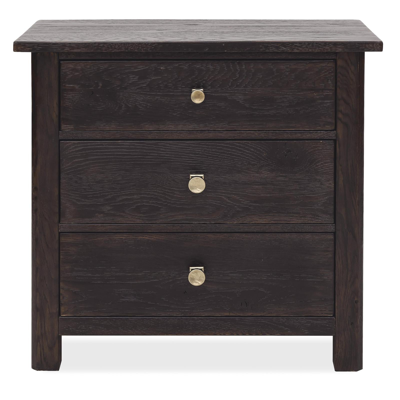 Hooker Furniture Driftwood Three-Drawer Nightstand