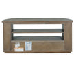 Magnussen Home Bosley Lt. Brown Porpoise Demilune Console