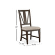 Magnussen Home Westley Falls Graphite Side Chair Set of 2