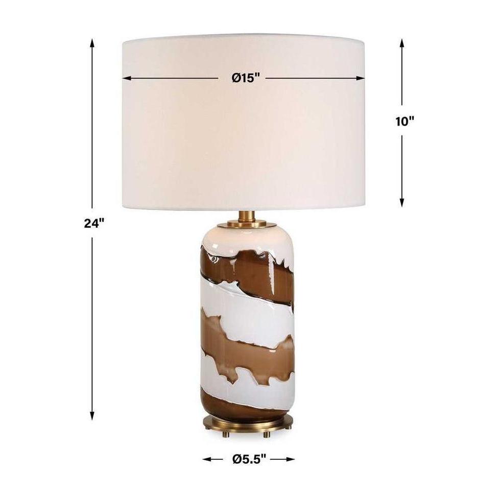 Uttermost Ararat Swirl Table Lamp