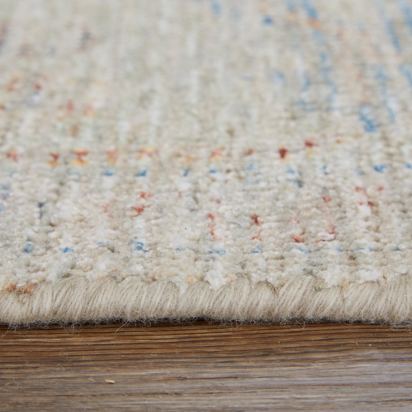 Feizy Caldwell 8978F Transitional Floral & Botanical Rug in Brown/Tan/Blue
