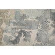 Feizy Kendall 8A62F Modern Abstract Rug in Ivory/Blue/Gray