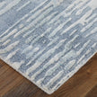 Feizy Braden 8A49F Modern Abstract Rug in Blue/Ivory
