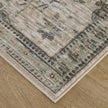 Feizy Augustine 39TVF Traditional Medallion, Tan/Green/Ivory, Rug