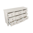 Magnussen Home Willowbrook Egg Shell White Drawer Dresser