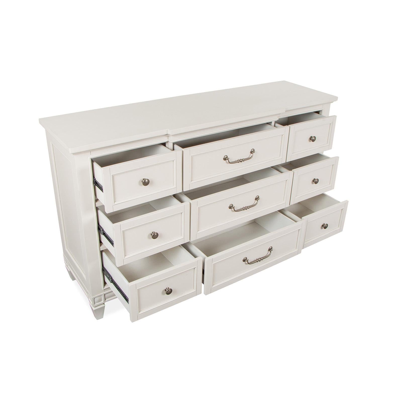 Magnussen Home Willowbrook Egg Shell White Drawer Dresser