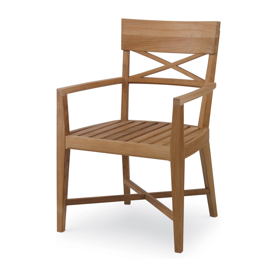 Century Furniture Teak Dining Arm Chair