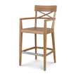 Century Furniture Teak Bar Stool