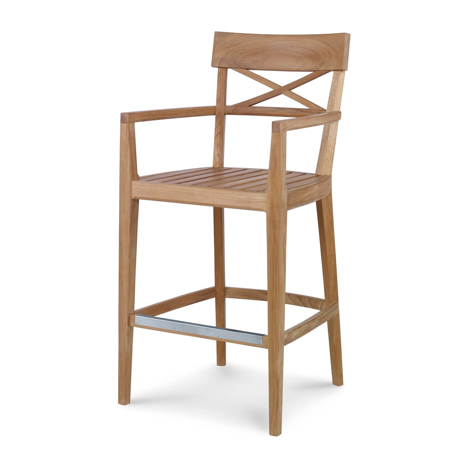 Century Furniture Teak Bar Stool