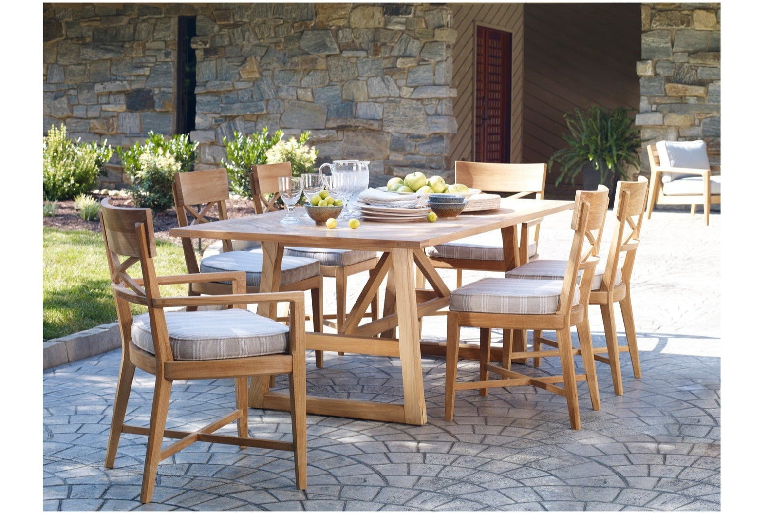 Century Furniture Teak Dining Side Chair