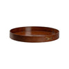 Chelsea House Leather Large Round Tray