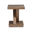Magnussen Home Lansbury Antique Wheat Rectangular End Table