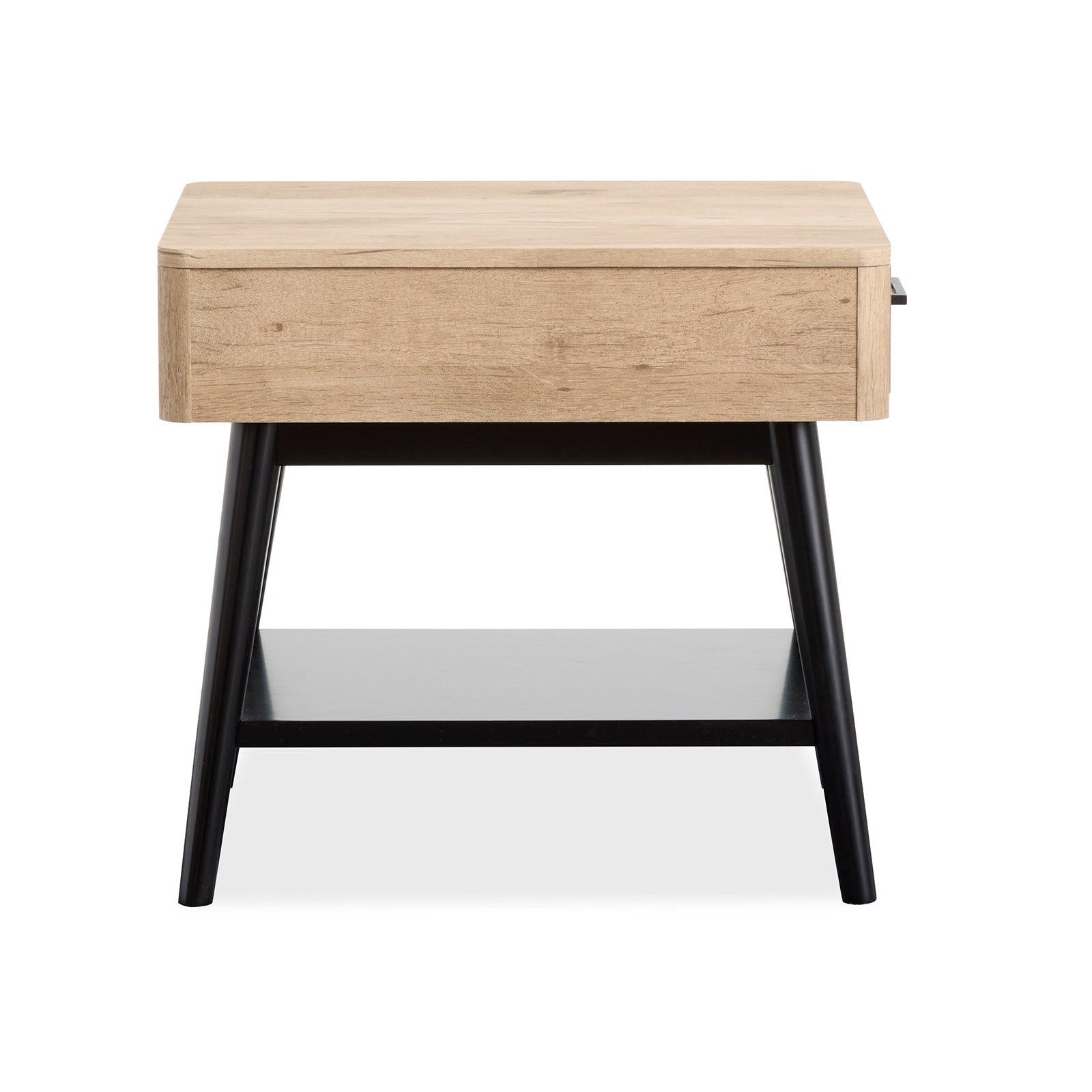 Magnussen Home Fletcher Driftwood Rectangular End Table