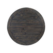 Magnussen Home Boswell Peppercorn Round Cocktail Table With Casters