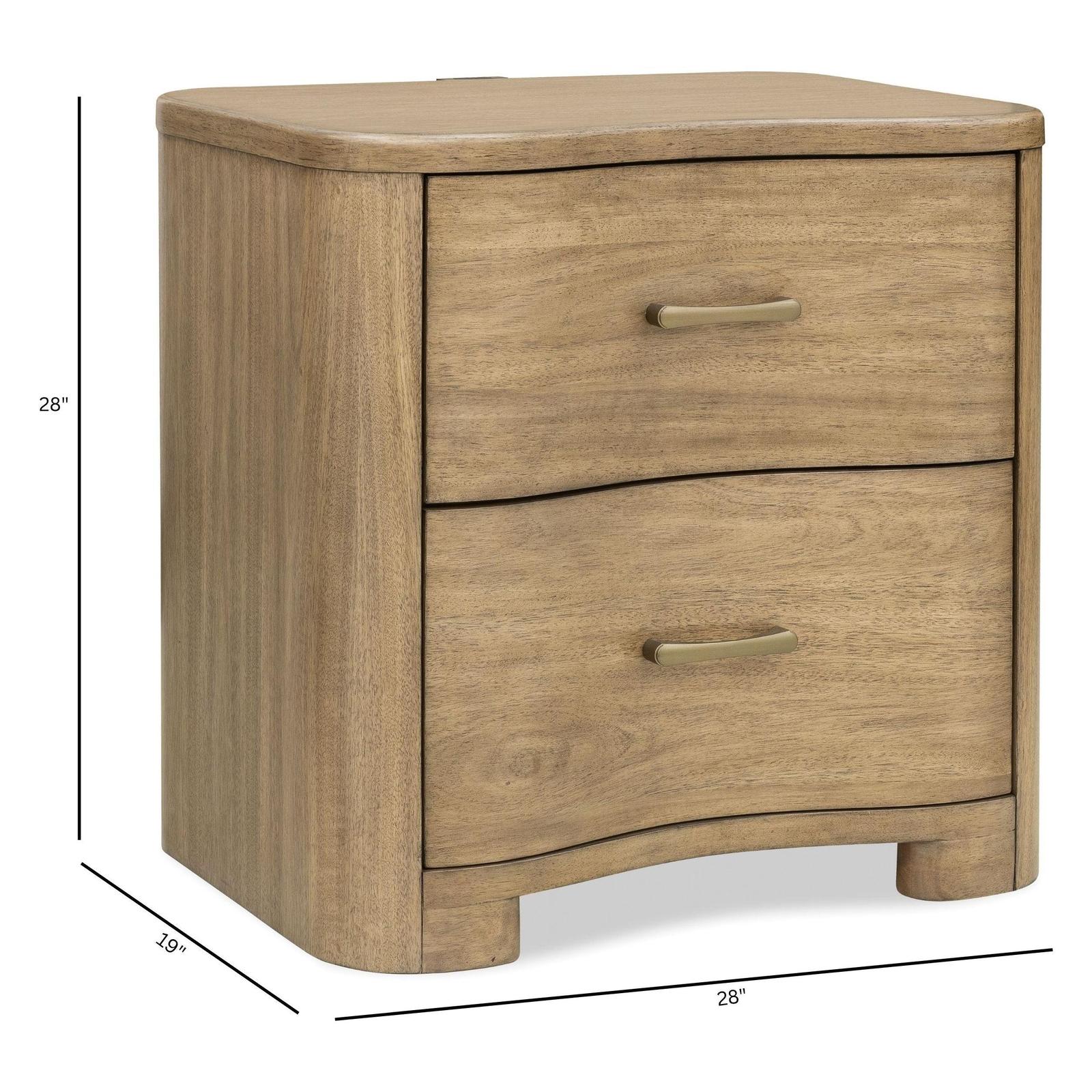Pulaski Furniture Leeza Brown Drawer Nightstand