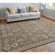Feizy Corbitt 0610F Traditional Oriental in Brown/Ivory