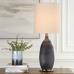 Uttermost Bower Matt Black Table Lamp