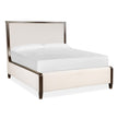 Magnussen Home Rowan Espresso Upholstered Panel Bed