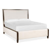 Magnussen Home Rowan Espresso Upholstered Panel Bed